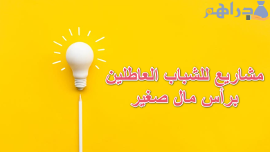 أفكار مشاريع للشباب العاطلين